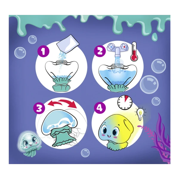 GLIBBI GLOWY ΜΕΔΟΥΣΑ ΜΕ SLIME ΠΟΥ ΦΩΣΦΟΡΙΖΕΙ