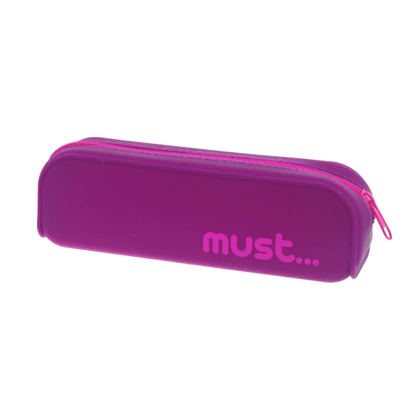 MUST SILICONE PENCIL CASE 20X5X6 cm FOCUS - 4 COLOURS