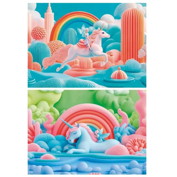 EDUCA PUZZLE 2X20 pcs MAGIC UNICORNS