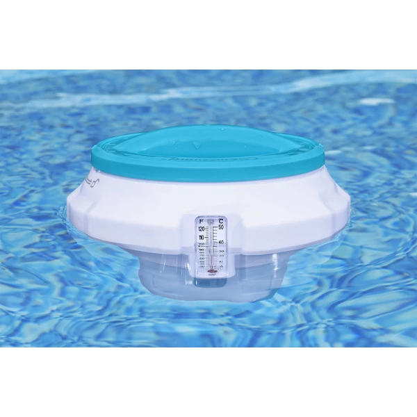 BESTWAY FLOWCLEAR ΧΗΜΙΚΟ FLOATER ΠΙΣΙΝΑΣ ΜΕ ΠΡΟΣΤΑΤΕΥΤΙΚΟ ΓΑΝΤΙ CHEMGUARD