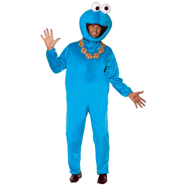 CARNIVAL COSTUME ADULT SWEET BLUE COOKIE ONE SIZE STD PACK