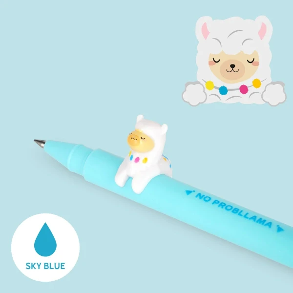 LEGAMI GEL PEN WITH ANIMAL LOVELY FRIENDS - LLAMA
