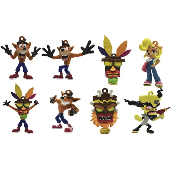 SURPRISE BAG WITH KEYCHAIN CRASH BANDICOOT