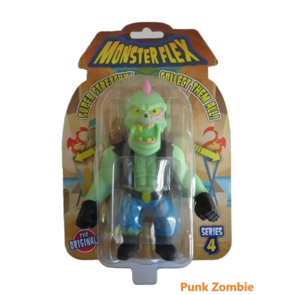 MONSTERFLEX SERIES 4 MONSTER FIGURES - 14 DESIGNS