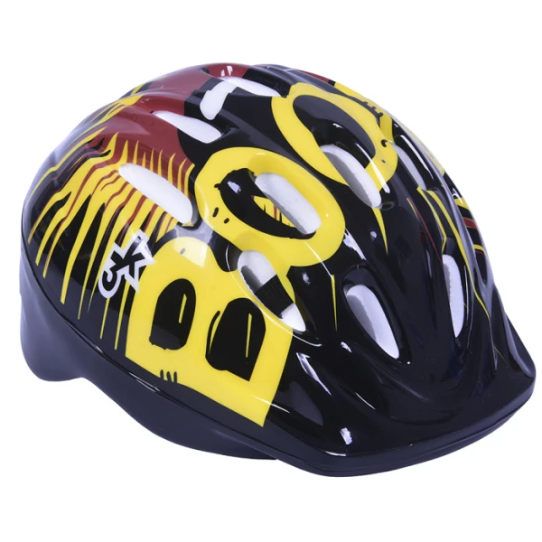ADJUSTABLE HELMET SMALL 49-54 cm BLACK-YELLOW