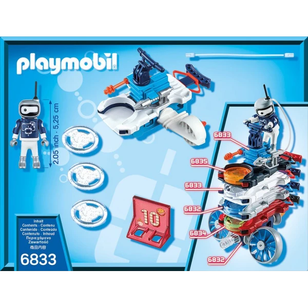 PLAYMOBIL ACTION ICEBOT ΜΕ ΕΚΤΟΞΕΥΤΗ ΔΙΣΚΩΝ