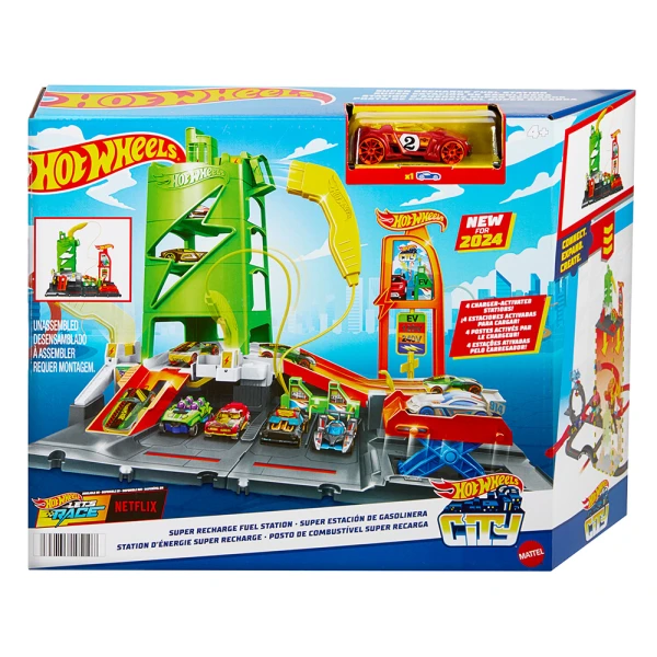 HOT WHEELS CITY ΠΙΣΤΑ ΣΤΑΘΜΟΣ ΚΑΥΣΙΜΩΝ