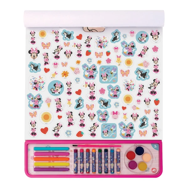 GIGA BLOCK DRAWING SET DISNEY MINNIE CUTE 5 IN 1 FOR AGES 3+
