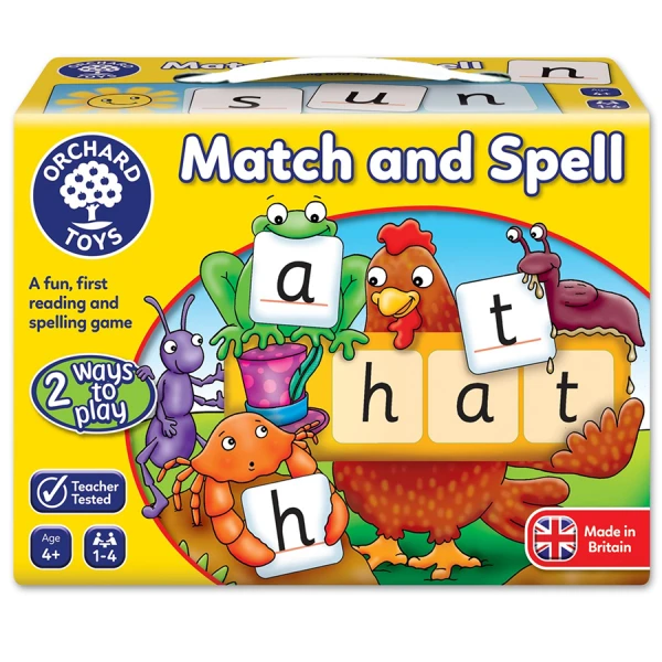 ORCHARD TOYS ΕΚΠΑΙΔΕΥΤΙΚΟ ΠΑΙΧΝΙΔΙ MATCH AND SPELL