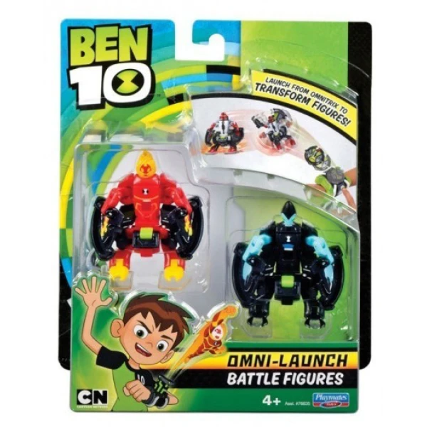 BEN 10 ΦΙΓΟΥΡΕΣ TRANSFORM 2pack - 3 ΣΧΕΔΙΑ