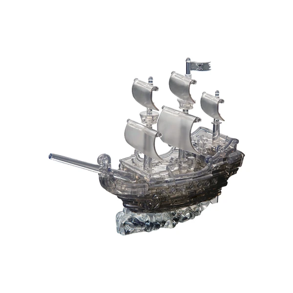 CRYSTAL PUZZLES 3D ΠΑΖΛ 101 τεμ. ΠΕΙΡΑΤΙΚΟ ΚΑΡΑΒΙ ΜΑΥΡΟ