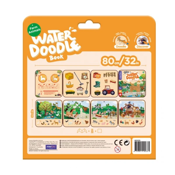 MAGNETIC FARM ANIMALS DOODLE BOOK