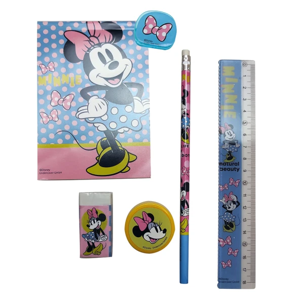 GIFT SET PENCIL HOLDER MINNIE
