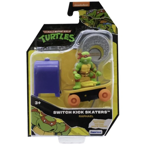 TMNT MOVIE SKATE ΜΕ ΜΙΝΙ ΦΙΓΟΥΡΑ - 4 ΣΧΕΔΙΑ