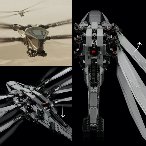 LEGO® ICONS DUNE ΒΑΣΙΛΙΚΟ ΟΡΝΙΘΟΠΤΕΡΟ ΤΩΝ ΑΤΡΕΙΔΩΝ