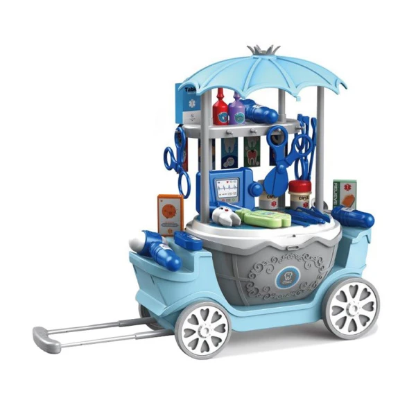 4 IN 1 DENTIST SET WITH TROLLEY