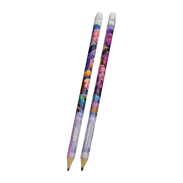 PENCIL WITH ERASER K-POP DEMON HUNTERS - 2 DESIGNS