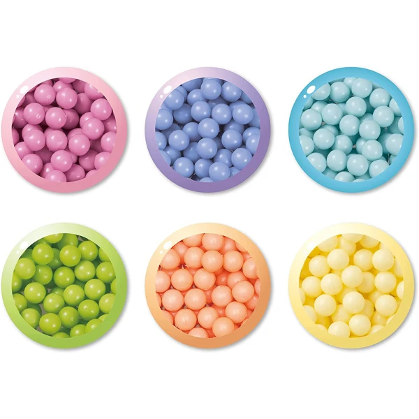 AQUABEADS ΠΑΣΤΕΛ ΜΟΝΟΧΡΩΜΕΣ ΧΑΝΤΡΕΣ