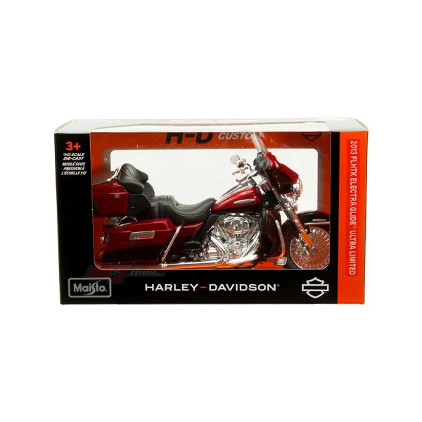 MAISTO 1:12 H-D 2013 FLHTK ELECTRA GLIDE ULTRA LIMITED RED