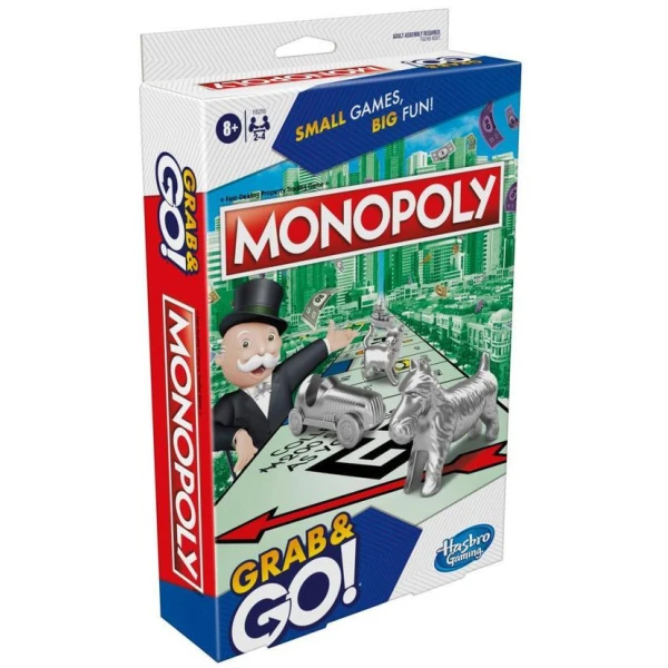 BOARD GAME MONOPOLY GRAB AND GO