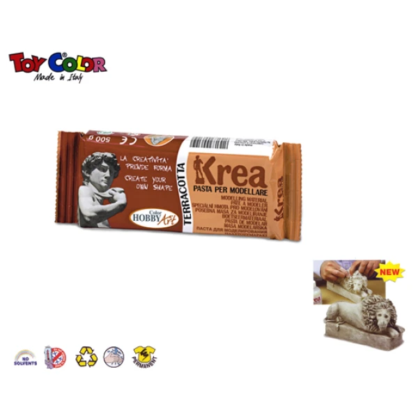 ΠΗΛΟΣ TOY COLOR KREA 500 gr ΚΑΦΕ