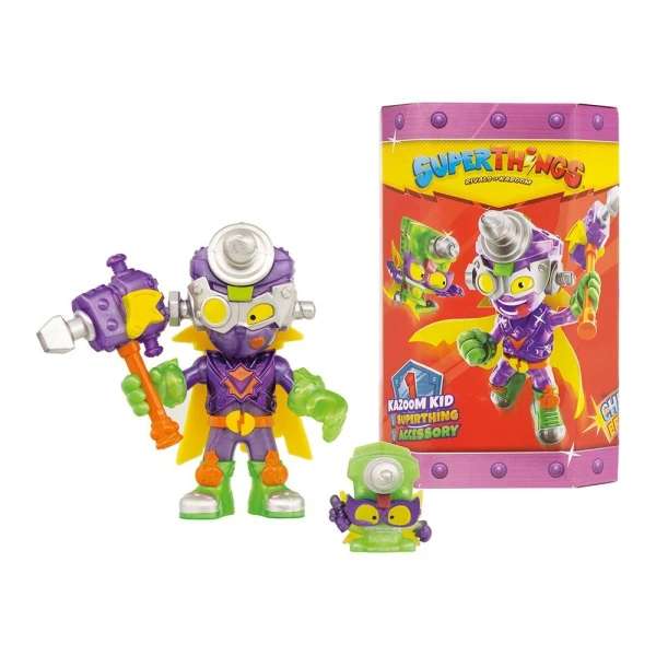 SUPERTHINGS RESCUE FORCE FIGURE WITH KAZOOM KID FOR AGES 4+