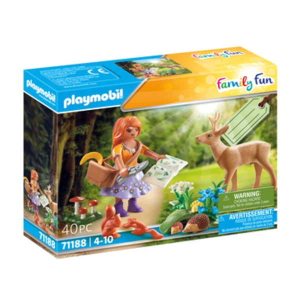 PLAYMOBIL FAMILY FUN GIFT SET PLANT SCIENTIST