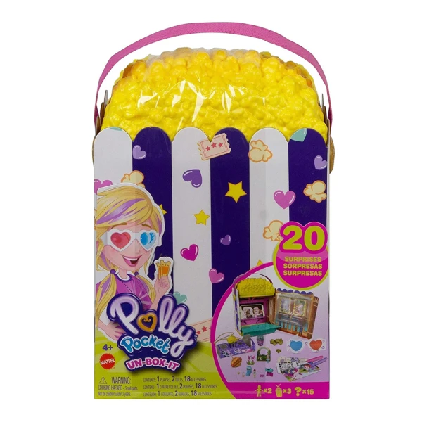 POLLY POCKET - ΣΙΝΕΜΑ ΠΟΠ ΚΟΡΝ ΣΕΤ