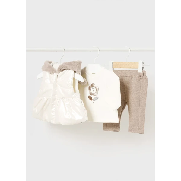 MAYORAL JUMPSUIT COMBINED BEIGE INTENSE