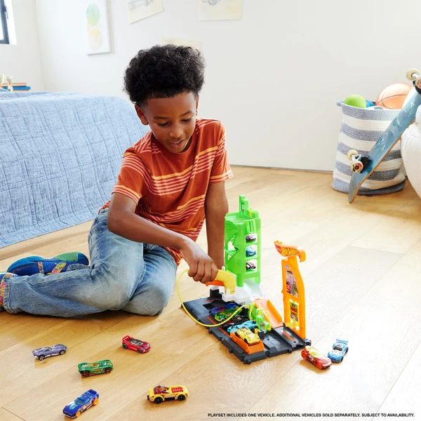 HOT WHEELS CITY ΠΙΣΤΑ ΣΤΑΘΜΟΣ ΚΑΥΣΙΜΩΝ