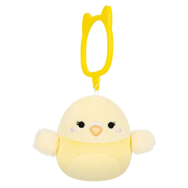 SQUISHMALLOWS PLUSH KEYCHAIN 9 cm W9 - SHAYNA THE YELLOW PARAKEET