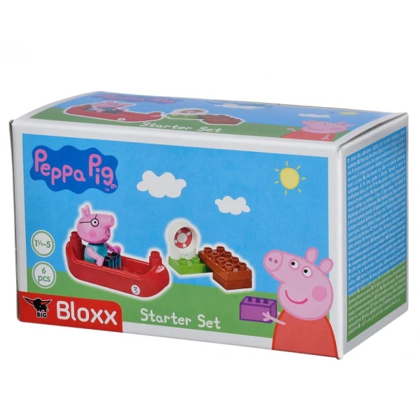 BIG BLOXX PEPPA PIG STARTER SET BOAT 6 pcs