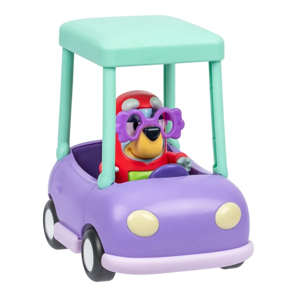 BLUEY S14 VEHICLE & FIGURE 6 cm - 3 DESIGNS