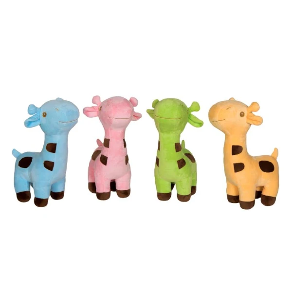 PLUSH GIRAFFE 38 cm - 4 COLOURS