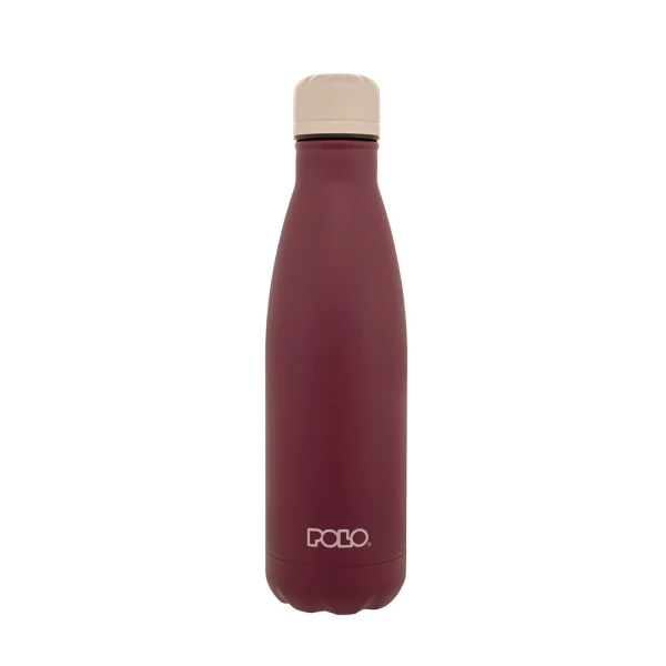 POLO 2026 ΘΕΡΜΟΣ ΑΝΟΞΕΙΔΩΤΟ 500ml ΜΠΟΡΝΤΩ-ΠΑΓΟΥ
