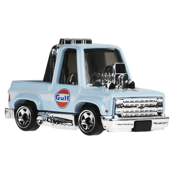 HOT WHEELS ΑΥΤΟΚΙΝΗΤΑΚΙ TOONED GULF TOONED SERIES - \'83 CHEVY SILVERADO