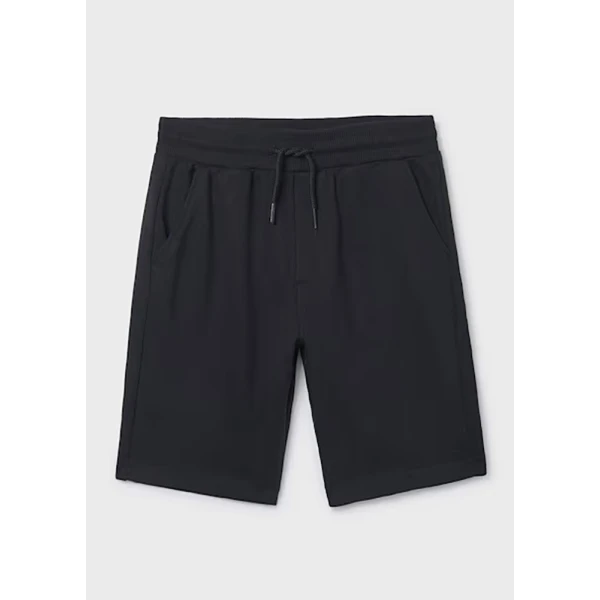 MAYORAL BERMUDA PANTS FLEECE BASIC BLACK 
