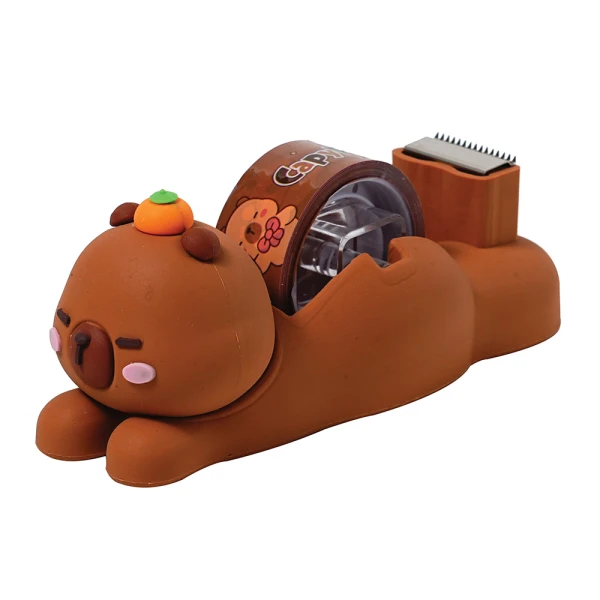 ΒΑΣΗ ΚΟΛΛΗΤΙΚΗΣ ΤΑΙΝΙΑΣ 1,8 εκ. 10 μέτρα  HAPPY LIFE CAPYBARA