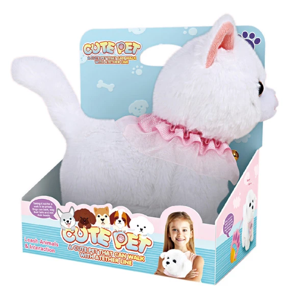 INTERACTIVE KITTY WITH VOICE CONTROLLED STRAP & SOUNDS