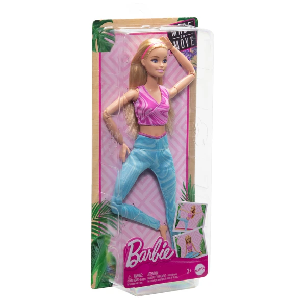 BARBIE ΑΜΕΤΡΗΤΕΣ ΚΙΝΗΣΕΙΣ ΚΟΥΚΛΑ ΞΑΝΘΙΑ