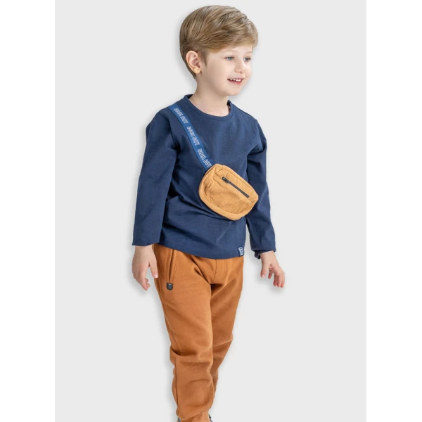 ENERGIERS TROUSERS TRACKSUIT BOY BEBE TAN