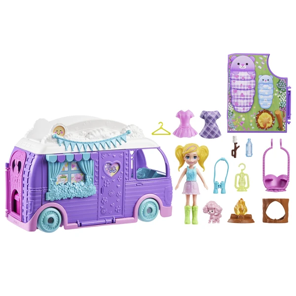 POLLY POCKET ΣΕΤ ΠΑΙΧΝΙΔΙΟΥ GLAMPING VAN 