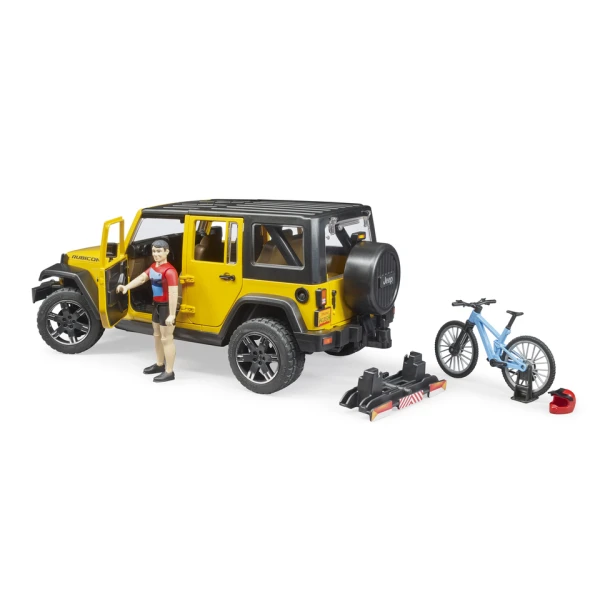 BRUDER ΑΥΤΟΚΙΝΗΤΟ JEEP RUBICON ΜΕ ΠΟΔΗΛΑΤΟ ΚΑΙ ΑΝΑΒΑΤΗ