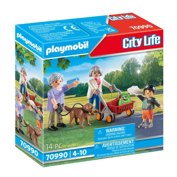 PLAYMOBIL CITY LIFE GRANDPARENTS WITH CHILD