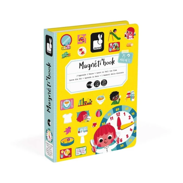 JANOD MAGNETIC BOOK LEARNING TIME