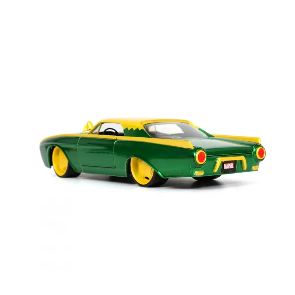 MARVEL LOKI 1963 FORD THUNDERBIRD 1:24
