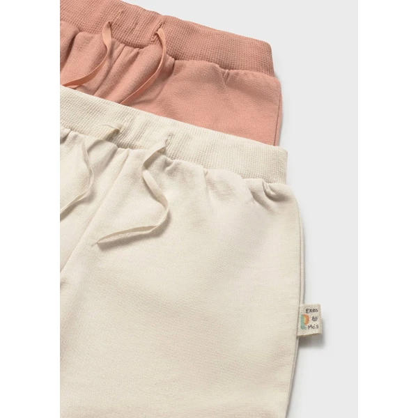MAYORAL SET 2 PANTS SHORT SOFT ORANGE