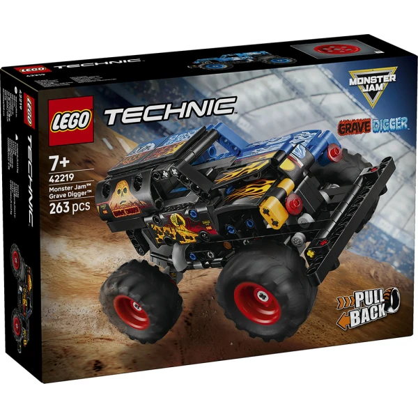 LEGO® TECHNIC MONSTER JAM™ GRAVE DIGGER™ ΦΩΤΙΑ ΚΑΙ ΠΑΓΟΣ
