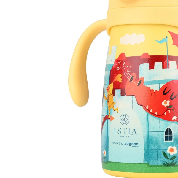 ESTIA HOME ART ΘΕΡΜΟΣ ΠΑΙΔΙΚΟ 300ml FORTRESS DRAGON