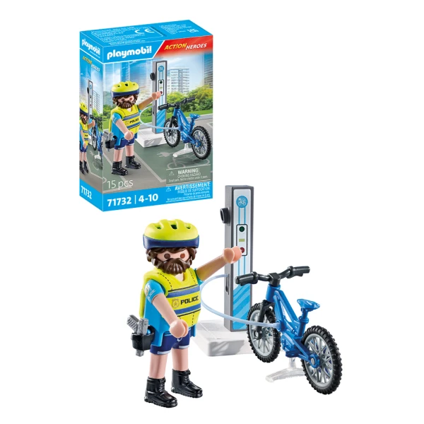 PLAYMOBIL ACTION HEROES POLICE BIKE PATROL